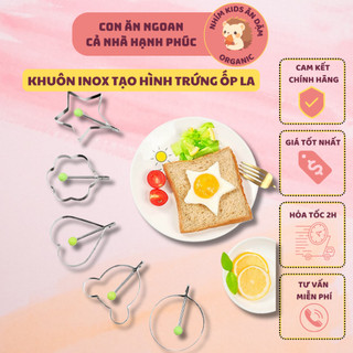 Khuôn inox tạo hình trứng ốp la dễ thương