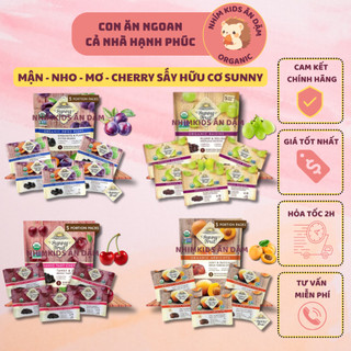 Nho sấy - mận sấy - mơ sấy - cherry sấy hữu cơ sunny fruit