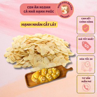 Hạnh Nhân Cắt Lát Hữu Cơ 100g