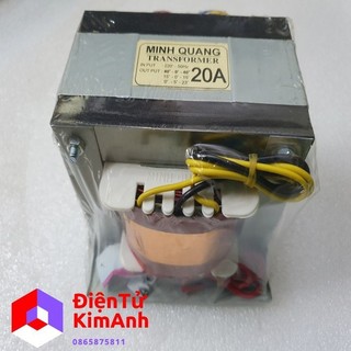 Biến áp nguồn 20a 40v đối xứng mq