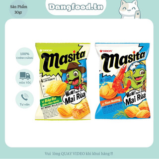 Snack masita orion vị bắp bơ hàn quốc - hương vị thơm ngon - snack 4 lớp hình dạng mai rùa