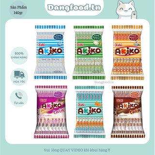 Snack Que Oishi AKIKO Có Nhân - Snack Oishi Đủ vị 140gr 20 que