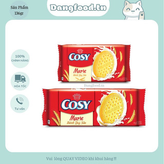 Bánh Quy Sữa Cosy Marine 120gr - Hương Vị Sữa Thơm Ngon Đặc Trưng Cosy