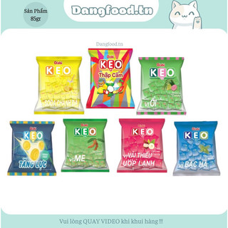 Kẹo Oishi Đầy Đủ Các Hương Vị 85gr - 7 Vị Trái Cây Đặc Biệt