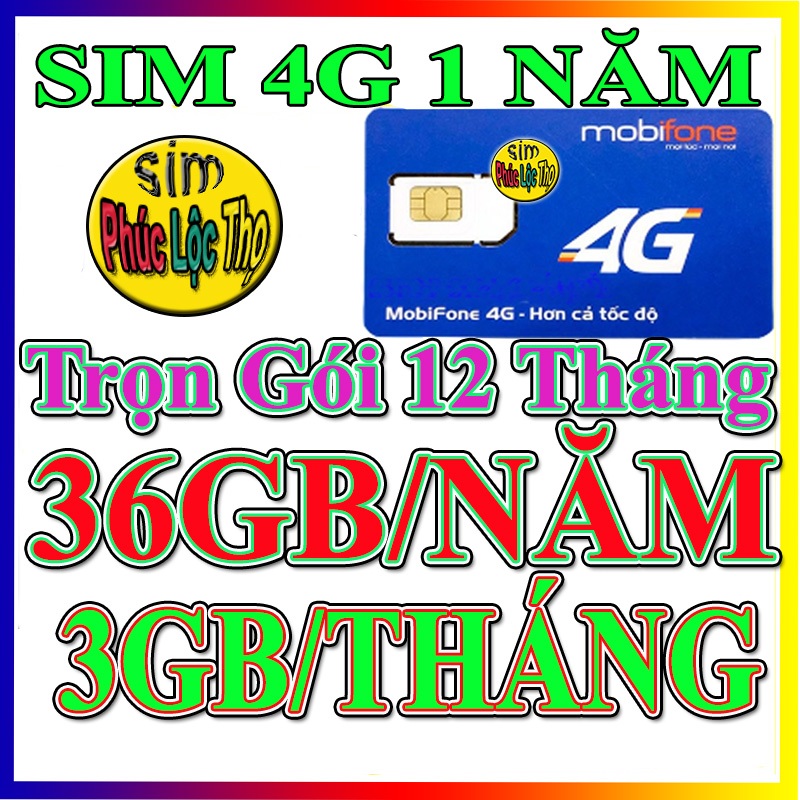 [Có sẵn] Sim 4G mdt250a mobifone trọn gói 1 năm không nạp tiền, cam kết bảo hành 12 tháng