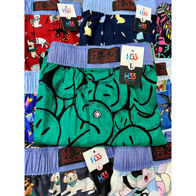 Quần đùi cotton nam H33 hàng loại 1
