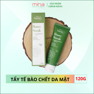 Tẩy Tế Bào Chết RIORI Honey Scrub 120g - Gel Tẩy Da Chết chứa Mật ong lên men an toàn, lành tính, không bào mòn da