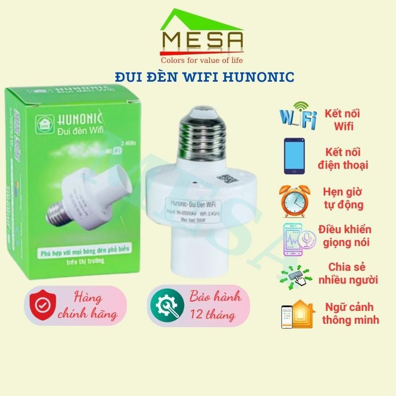 Đui Đèn Wifi Hunonic Điều Khiển Từ Xa Qua Điện Thoại, Tối Ưu Hóa Trải Nghiệm Chiếu Sáng.