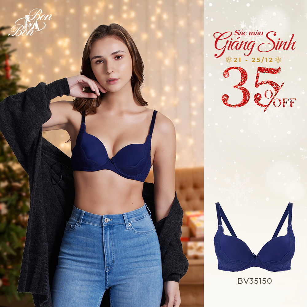 Áo ngực mút dày , có gọng Bon Bon - BV35150