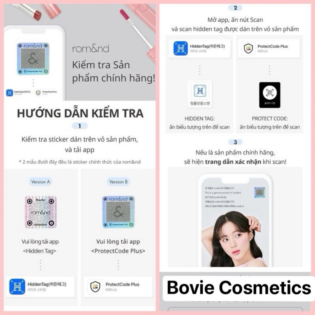 Son Bút Chì Kẻ Viền Môi Nhung Lì, Lâu Trôi, Thiết Kế 2 Đầu Hàn Quốc Romand Lip Mate Pencil Be OVEEER Shade - 0.5g Bovie
