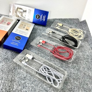 Cáp sạc nam châm thế hệ mới hỗ trợ sạc nhanh 3A xoay 360 độ hiệu X- CABLE