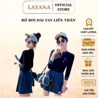 Bikini đi biển LAYANA bộ đi biển áo dài siêu kín đáo_LAYANA STORE