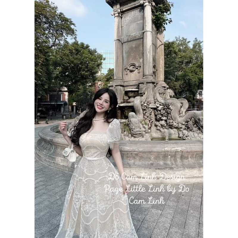 đầm trắng dáng dài. 13kg