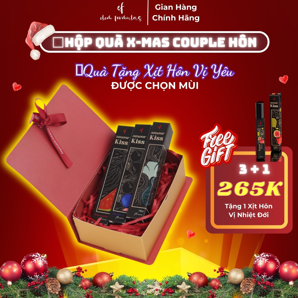 Xịt Thơm Miệng Vị Trái Cây Tự Nhiên Elem Formulas, An Toàn Khoang Miệng, Khử Mùi Hôi Miệng, Chai Xịt Miệng Cao Cấp 10ml