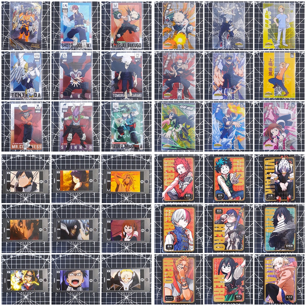 Thẻ nhân vật TCG tổng hợp chủ đề My Hero Academia hàng Nhật