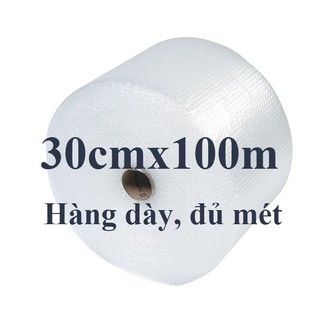 Cuộn bong bóng khí khổ 30cmx100m bọc chống sốc