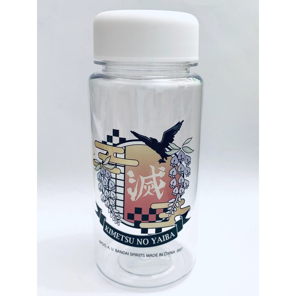 897 Bình Nước 350ml hình Kimetsu no Yaiba - Bandai Spirtis - Ichiban Kuji Clear Bottle - Kasugaigarasu