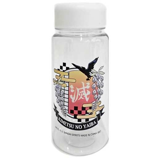 897 Bình Nước 350ml hình Kimetsu no Yaiba - Bandai Spirtis - Ichiban Kuji Clear Bottle - Kasugaigarasu