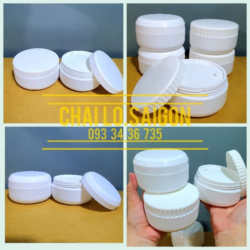 Hủ đựng kem body mẫu mới 100g, 150g, 200g, 250g, 300g, 350g, 400g chiết mỹ phẩm