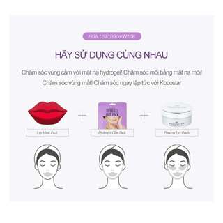 Mặt nạ nâng cơ, cải thiện cằm V-line Kocostar Hydrogel Chinpack