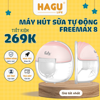 Máy hút sữa điện rảnh tay không dây Fatzbaby - FREEMAX 8 - FB1218TP