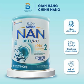 (2025) Sữa NAN Nga Optipro Nestle Số 2 Cho Trẻ Từ 6 - 12 tháng 800g