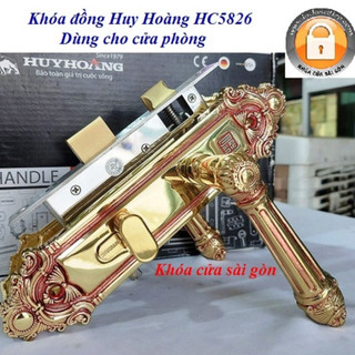Khóa tay gạt cửa phòng đồng huy hoàng hc5826