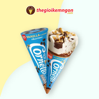 Kem ốc quế vani Wall's Cornetto Vanilla (110ML)