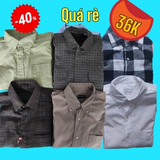 AO 2HAND NAM | Tổng hợp Áo sơ mi 2hand Giảm giá sâu| Flanel, Vintage, Chicago, Hawaii,  | Sơ mi nam Secondhand