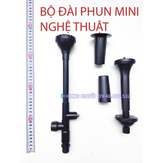 Đầu vòi đài phun nước mini đầu vòi nghệ thuật tiểu cảnh hồ cá cảnh tiểu cảnh lu cảnh chậu cảnh trang trí đèn led nấm