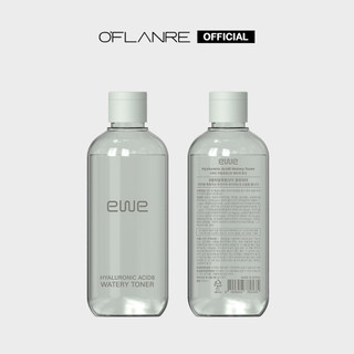 EWE Nước Hoa Hồng Làm Sạch Và Cân Bằng PH Dành Cho Da Nhạy Cảm Hyaluronic Acid Watery 300ml