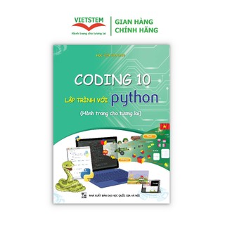 Sách Coding 10 lập trình với Python