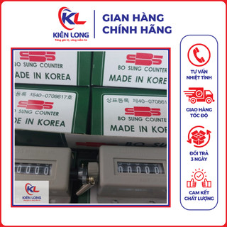 Máy đếm sản lượng 💥 CAO CẤP 💥 Máy đếm năng suất sản phẩm Bosung tiện lợi ngành may