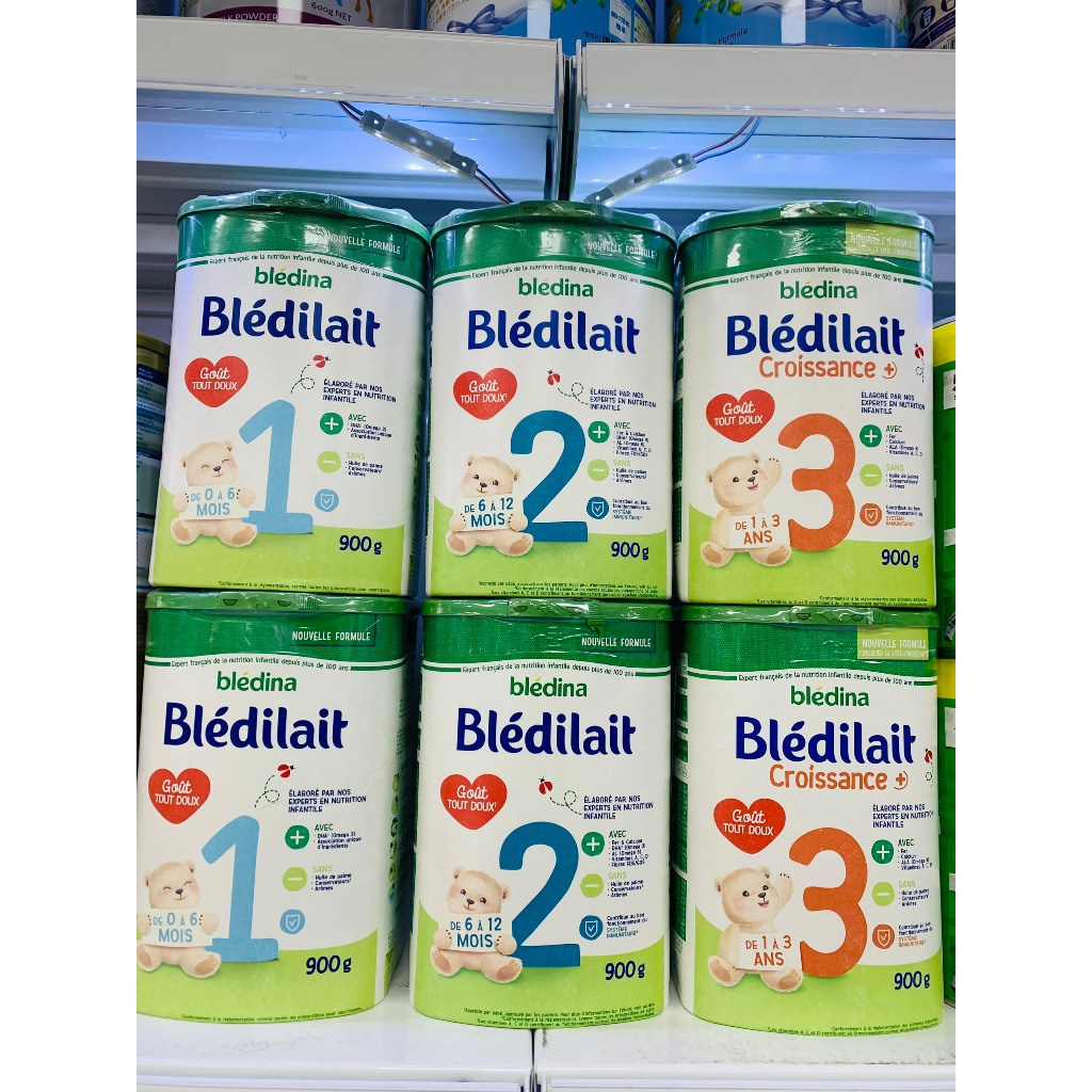 Sữa bột Bledilait 900gr nội địa Pháp số 1,2,3