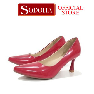 Giày cao gót nữ thời trang sodoha đế cao 7cm - gn33999
