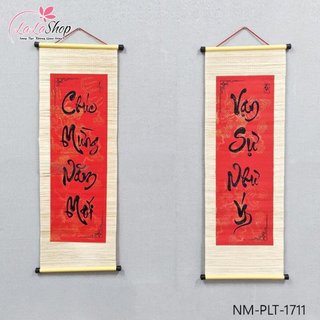 [HỎA TỐC] Liễng mành thư pháp size lớn trang trí tết Lala, Liễng đỏ chúc mừng năm mới nhiều mẫu mang lại may mắn tài lộc