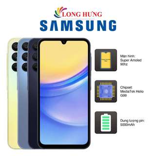 Điện thoại Samsung Galaxy A15 LTE (8GB/128GB) - Hàng chính hãng