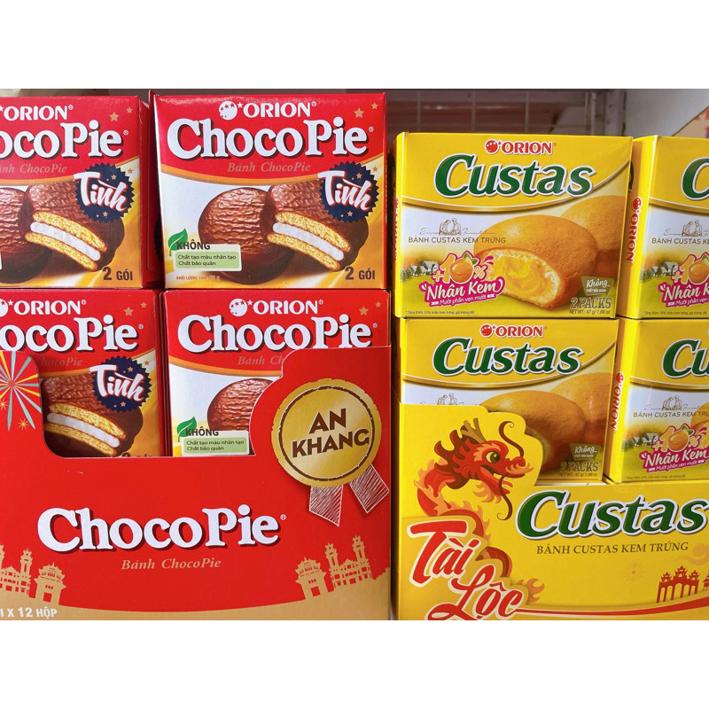 Bánh Chocopie/Custis orion [hộp 2 cái]