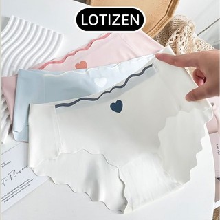 Set quần lót nữ thun lạnh họa tiết trái tim Combo quần lót thun lót kháng khuẩn cao cấp