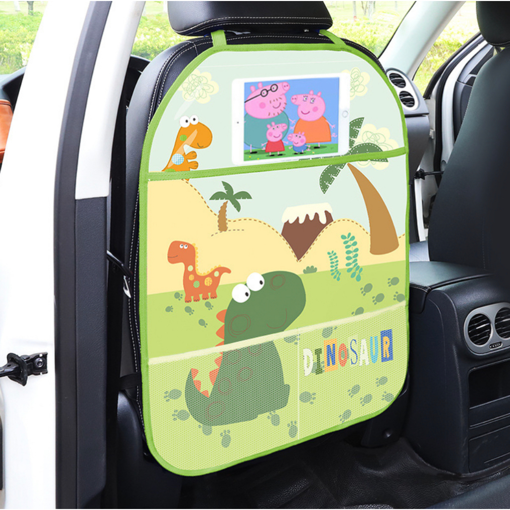 Túi Để Đồ Treo Sau Lưng Ghế Ô Tô Họa Tiết Hoạt Hình dễ thương cho bé