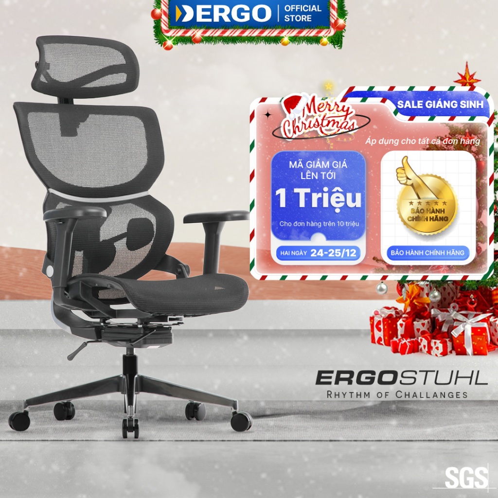 Ghế Công Thái Học DERGO Ergostuhl Q3