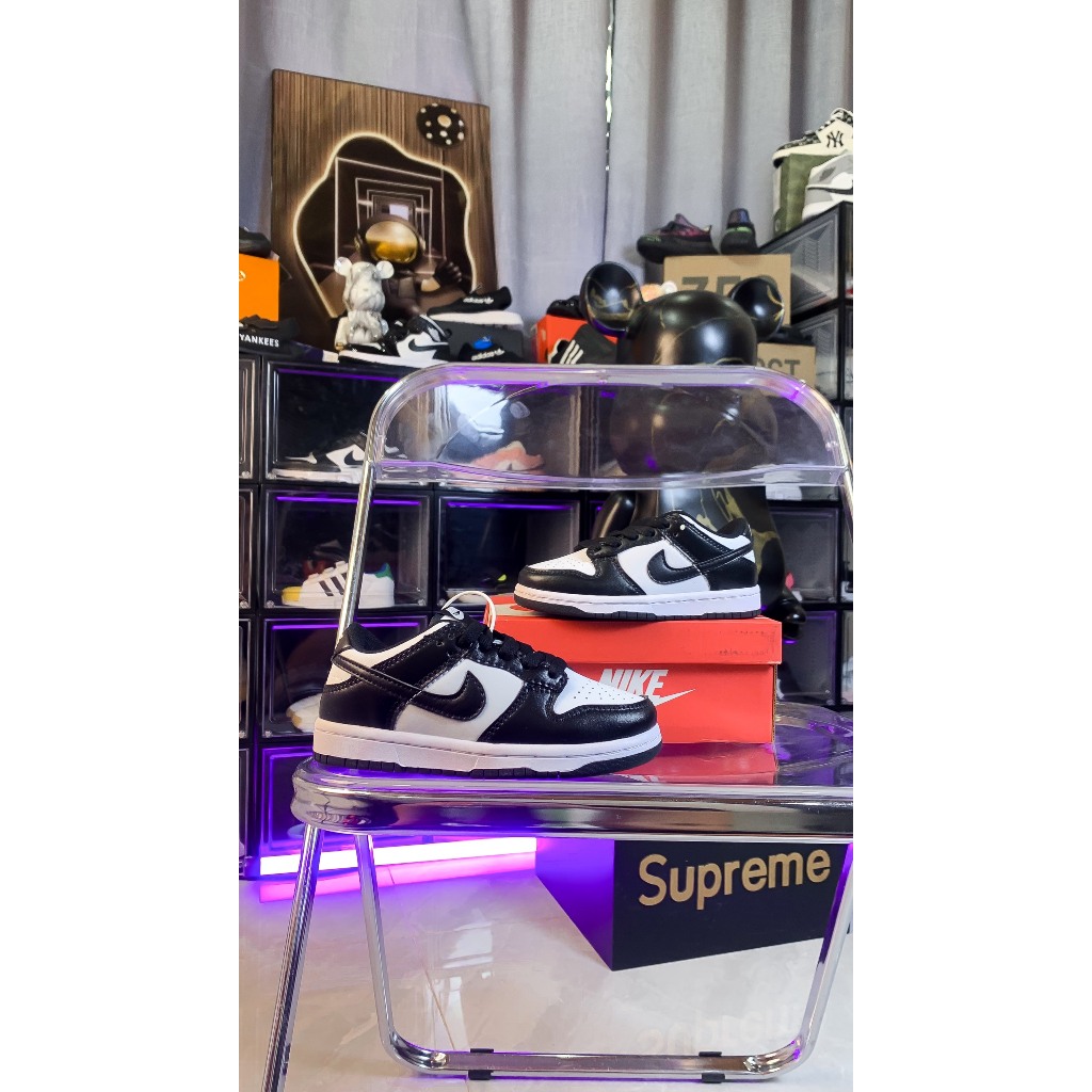Giầy nike trẻ em bé mang học nhảy, có đệm gót giày bé không bị đau gót chân