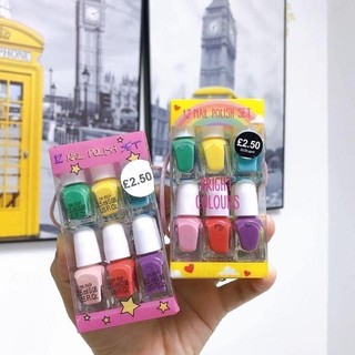 SET SƠN MÓNG TAY TRẺ EM FLAMAZING NAIL POLISH - AN TOÀN CHO BÉ