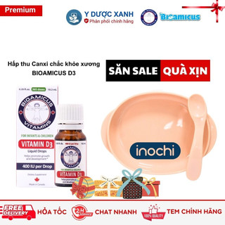 Mua bioamicus vitamin d3, 10ml, bổ sung vitamin d3 cho bé - y dược xanh