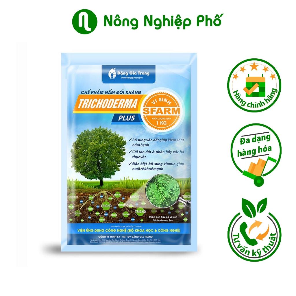 Chế phẩm nấm đối kháng Trichoderma plus Sfarm