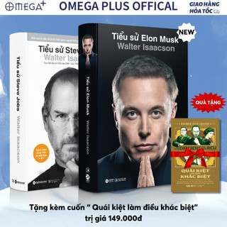 Lẻ/combo những tỷ phú công nghệ hàng đầu nước mỹ: tiểu sử elon musk + tiểu sử steve jobs