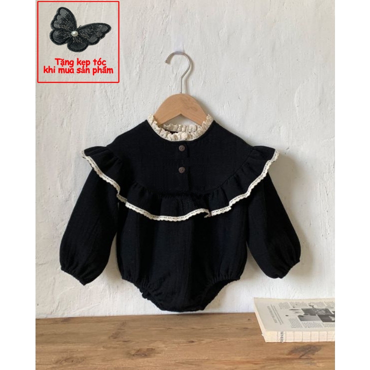 bodysuit dài tay cho bé gái 1 tuổi