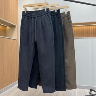 Quần Nhung Nam UMA OFFICIAL Lót Lông Chất Liệu Nhung Tăm Dày Dặn Có Lót Nỉ Giữ Ấm Tốt Dáng Suông UO4