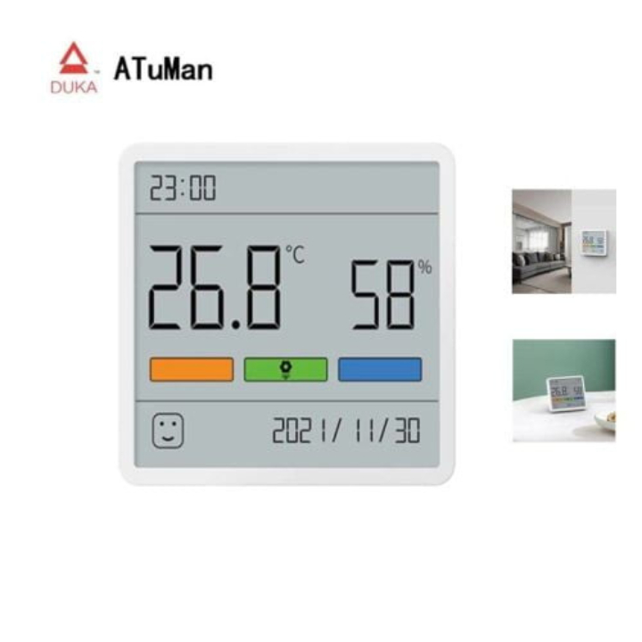 Nhiệt Ẩm Kế TH1 Duka, Nhiệt Ẩm Kế TH Mini Duka, Hiển thị nhiệt độ môi trường , Hiển thị độ ẩm của môi trường