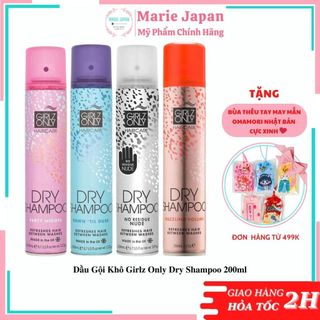Dầu gội khô Girlz Only Dry Shampoo 200ml